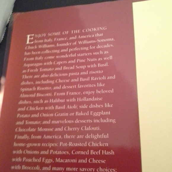 Williams-Sonoma Simple Classics Cookbook Chuck Wil - Picture 2 of 6